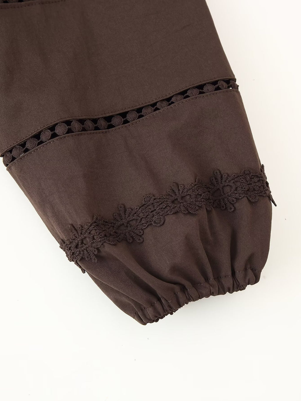 Lace Button Cutout Maxi Dress
