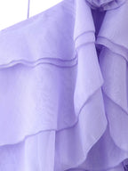 French Elegant Three Dimensional Floral Laminated Decoration Strappy