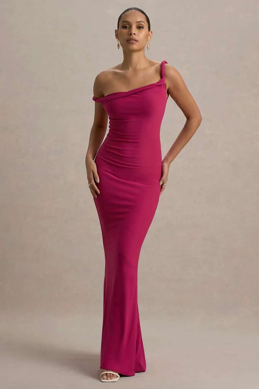 Women Clothing Summer Hip Cocktail Dress High Sense Dress Women
