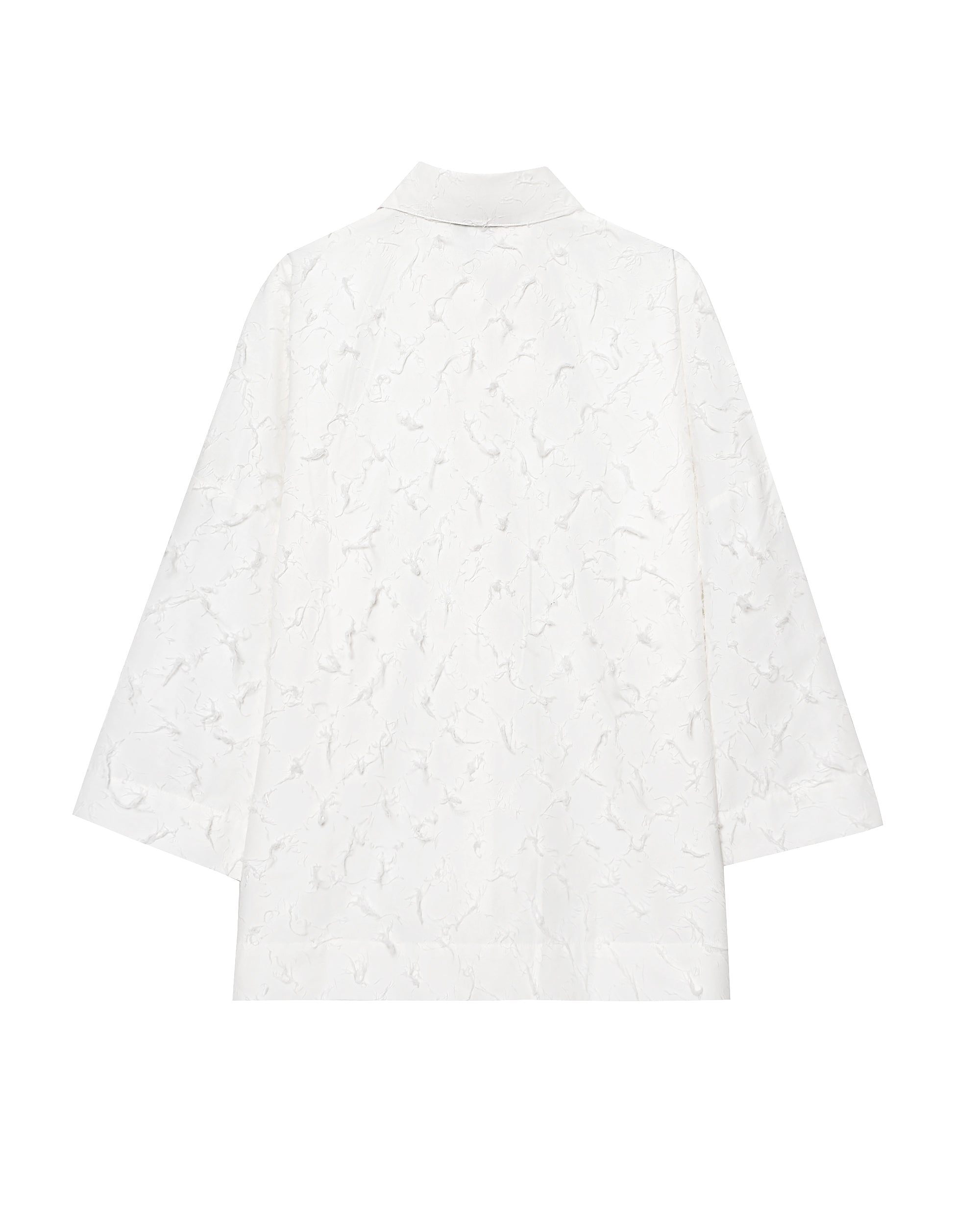 Women's Collared Tassel Long Sleeve Shirt