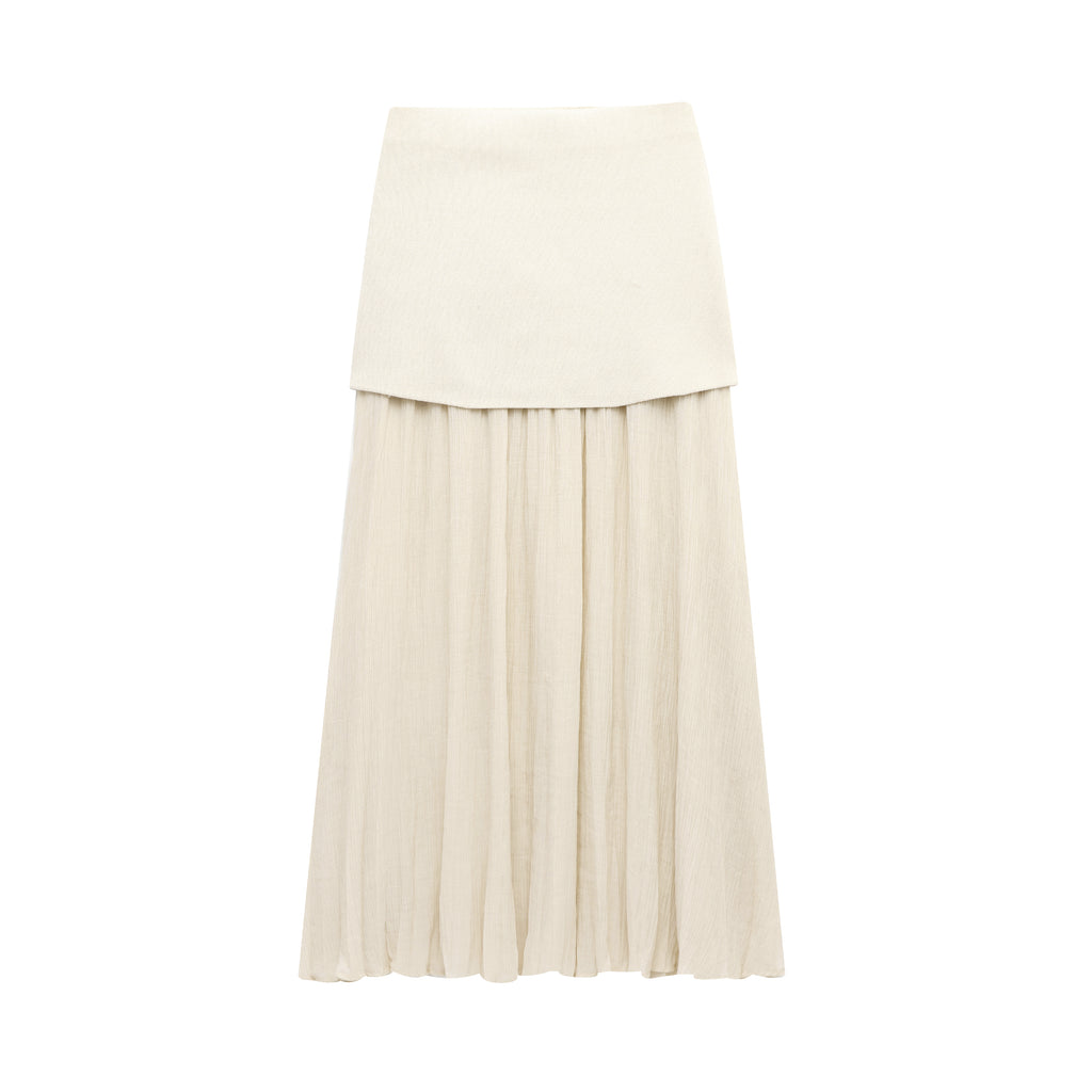 Beige Skirt