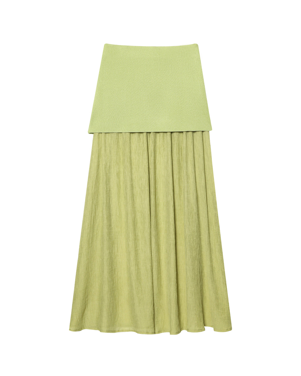 Yellow Green Skirt