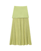 Yellow Green Skirt