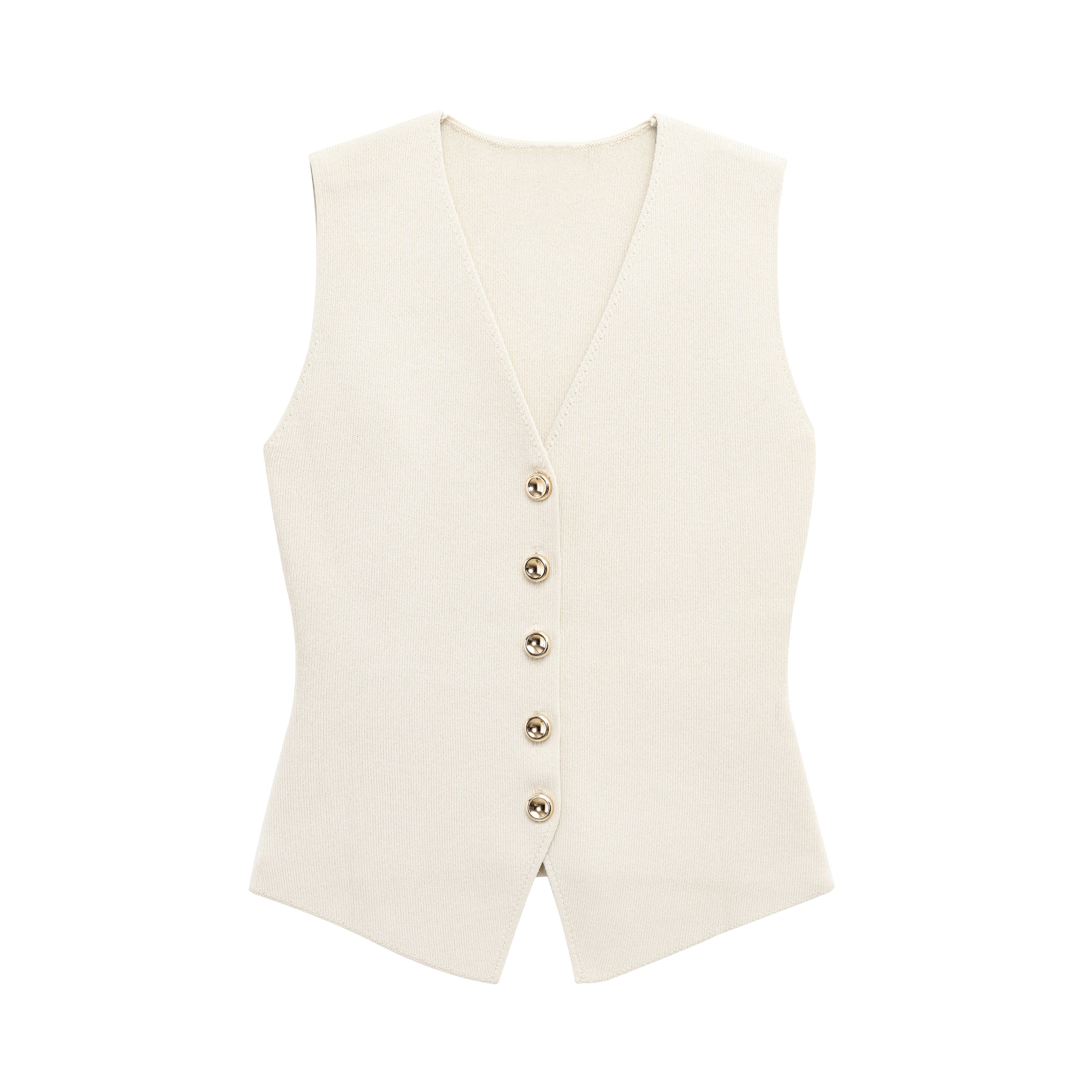 Beige Vest