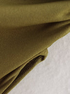 Women's Asymmetric Ruched Split Mock Neck Top