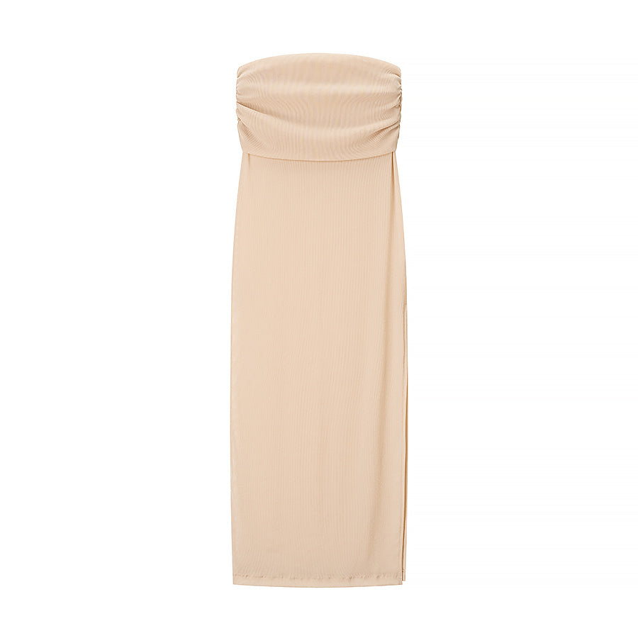 Women's Cropped Top And Skirt Two-Piece Set