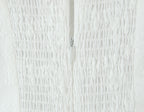 Women's Embroidered Floral Cotton Square-Neck Dress
