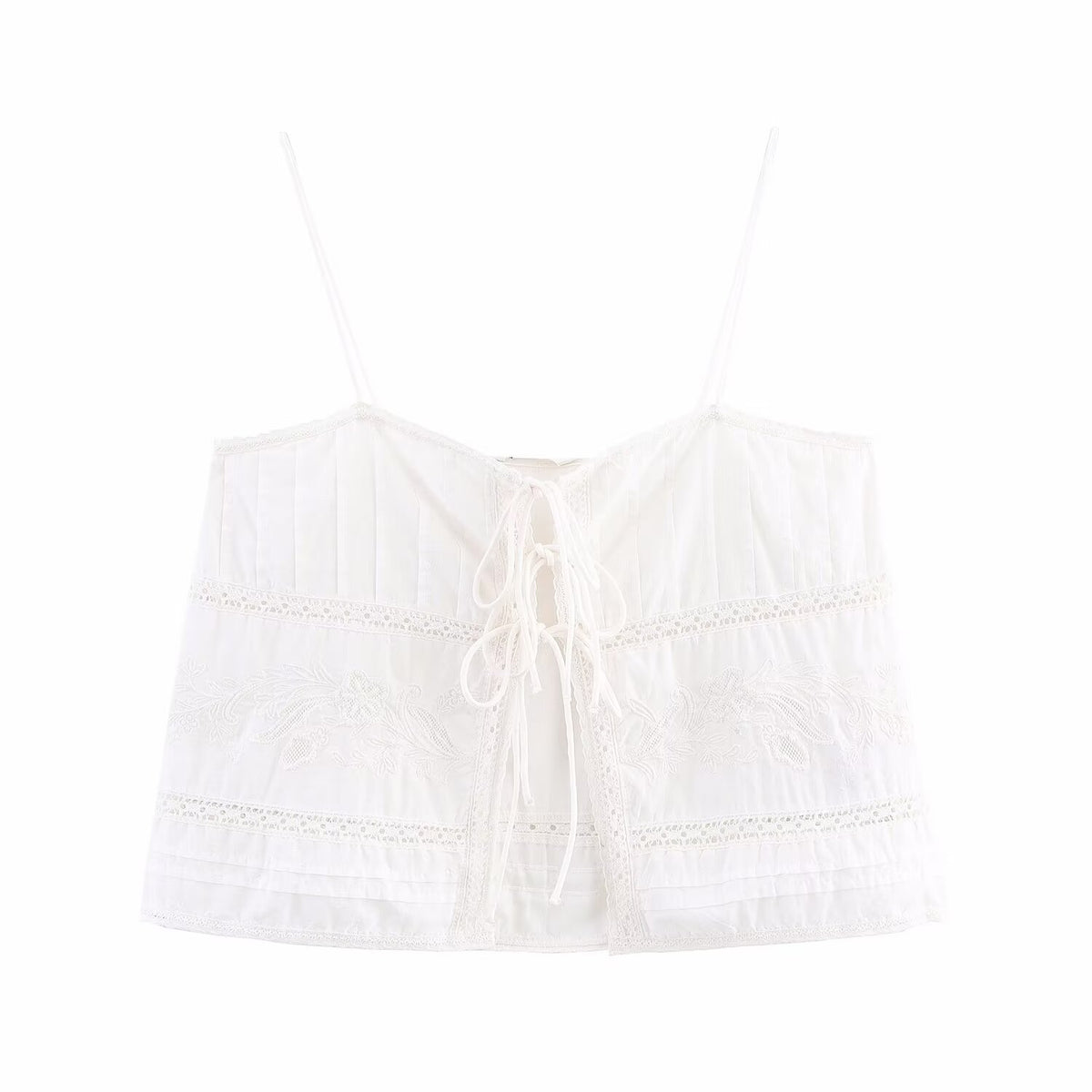 Women's Lace Hollow Out Cutout Out Embroidery Short Small Sling