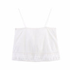 Women's Lace Hollow Out Cutout Out Embroidery Short Small Sling