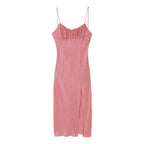 Women's Sleeveless Check Dress