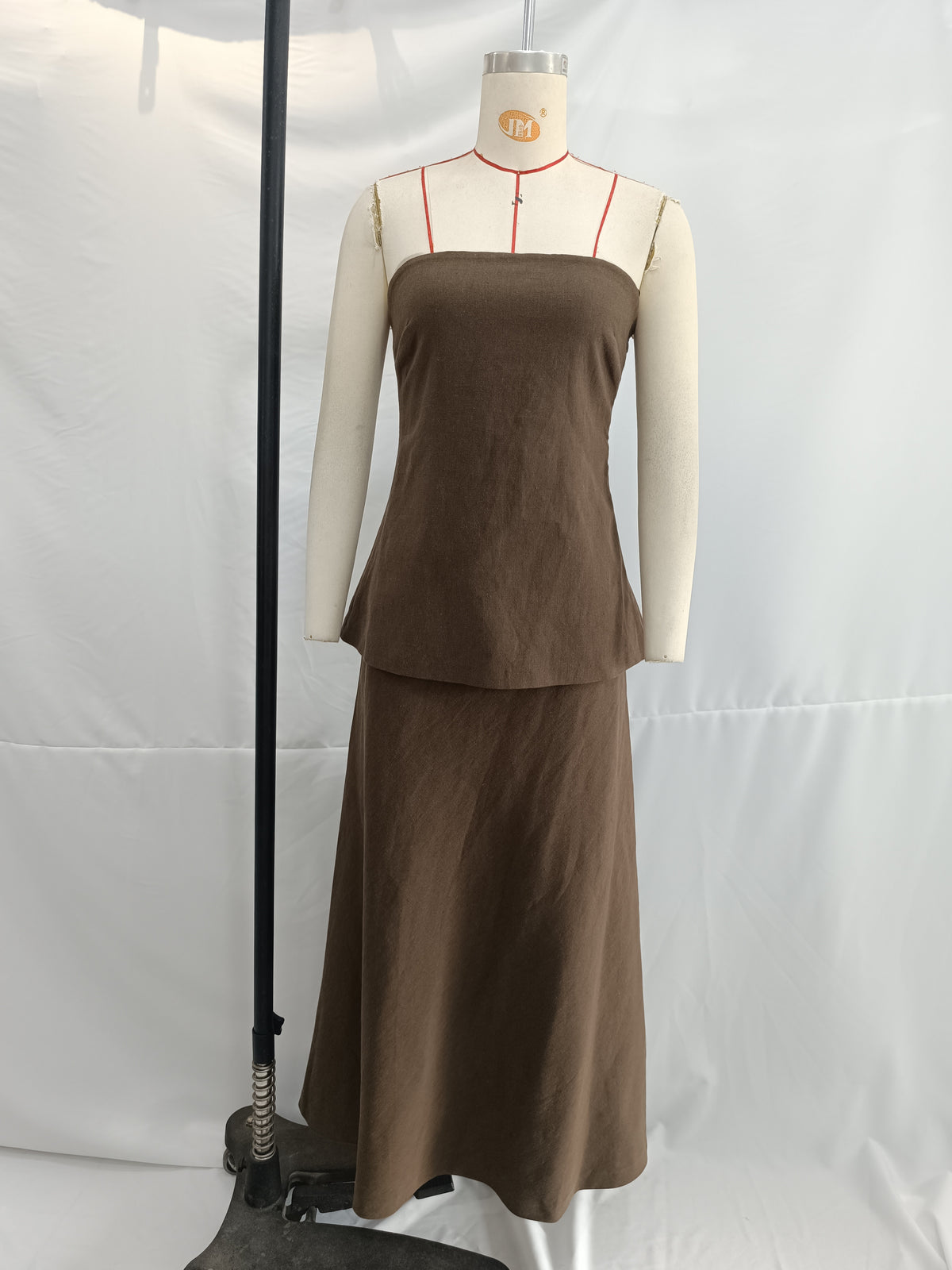 One-Shoulder Strapless Dress