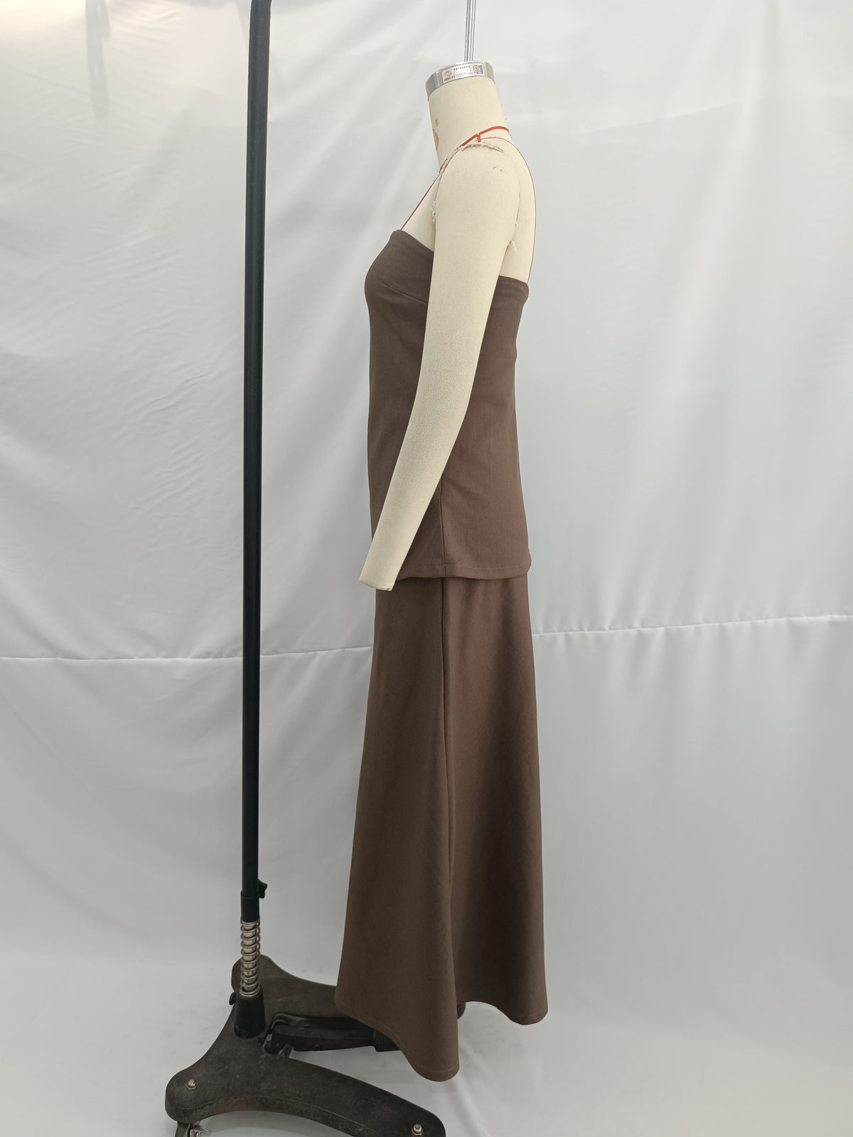 One-Shoulder Strapless Dress