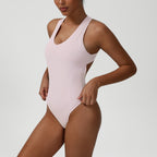 Women's Cross Back Yoga Fitness Jumpsuit