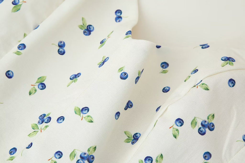 Women's Floral Print Hanging Collar Top