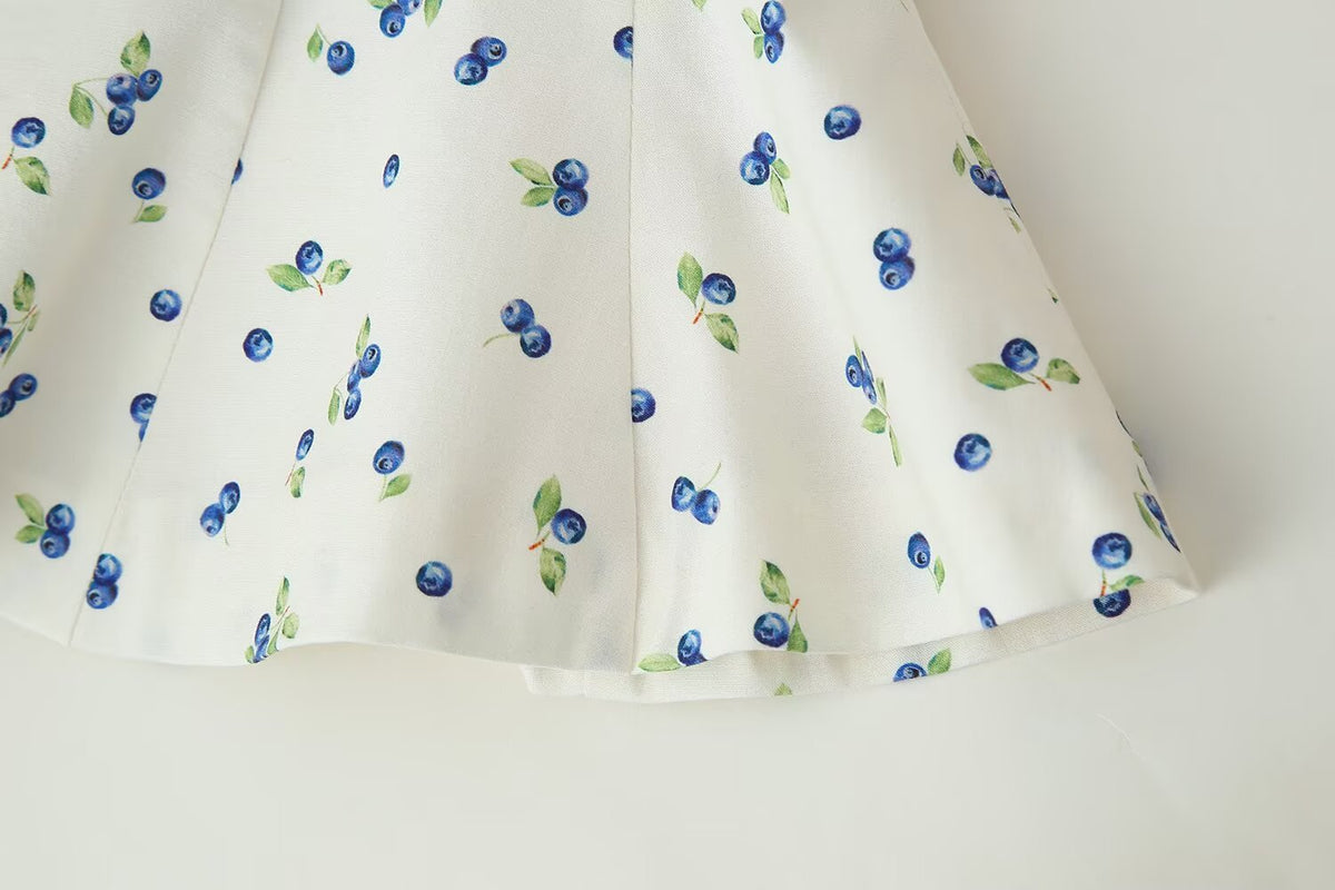 Women's Floral Print Hanging Collar Top
