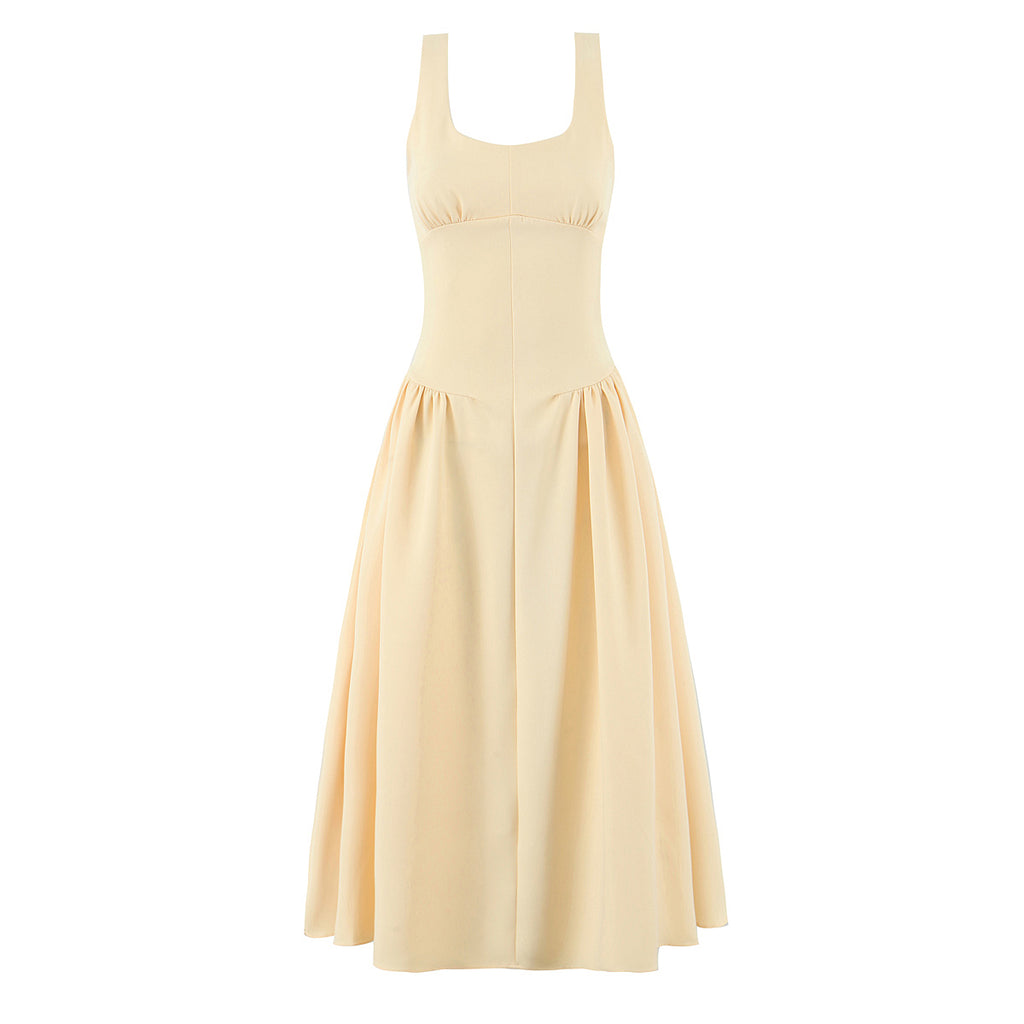 Women's Midi Pleated Dress
