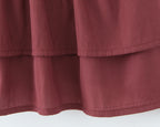 Women's Sexy Halter Tiered Dress Women Summer Sexy Deep V Plunge Neck Waist Controlled Slimming