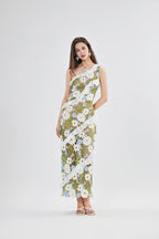 Women's 's Lace One-Shoulder Bodycon Dress