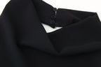 Women's Summer Women Clothing Laminated Decoration Hanging Collar Maxi Dress Women