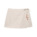 Women's Summer Casual Sleeveless Beaded Top and Shorts Two-Piece Set