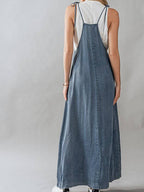Summer Lace Up Tooling Denim Washed Multi Skirt