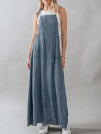Summer Lace Up Tooling Denim Washed Multi Skirt