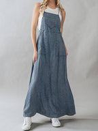 Summer Lace Up Tooling Denim Washed Multi Skirt