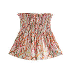 Bow Tie Printed Shirt Printed Shorts Sets