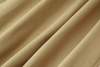 Women's Matching Belt Patchwork round Neck Sleeveless Dress