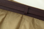Women's Matching Belt Patchwork round Neck Sleeveless Dress