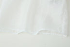 Women's Pleated Decorative Stitching Mid Waist Midi Skirt