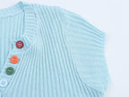 Women's Women Summer V Neck Short Sleeve All Matching Sweater Slim Fit Top