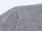 Women’s Contrast Color Striped Crew Neck Sweater