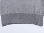 Women’s Contrast Color Striped Crew Neck Sweater