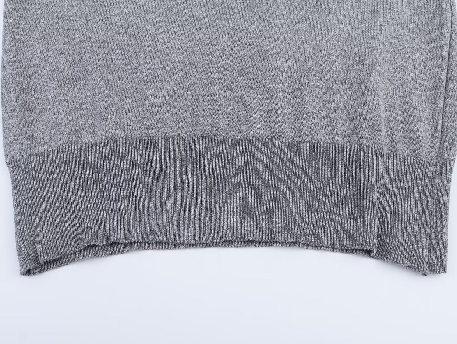 Women’s Contrast Color Striped Crew Neck Sweater