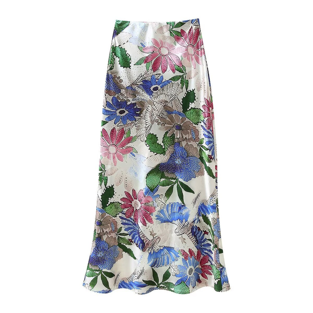 Women's Summer Casual Short Sleeve Top and Skirt Two-Piece Set