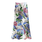 Women's Summer Casual Short Sleeve Top and Skirt Two-Piece Set