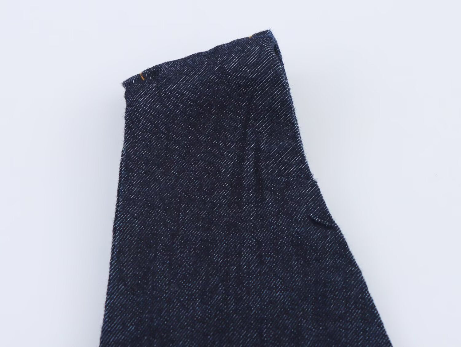 Slim Fit Denim Cropped Top