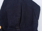 Slim Fit Denim Cropped Top