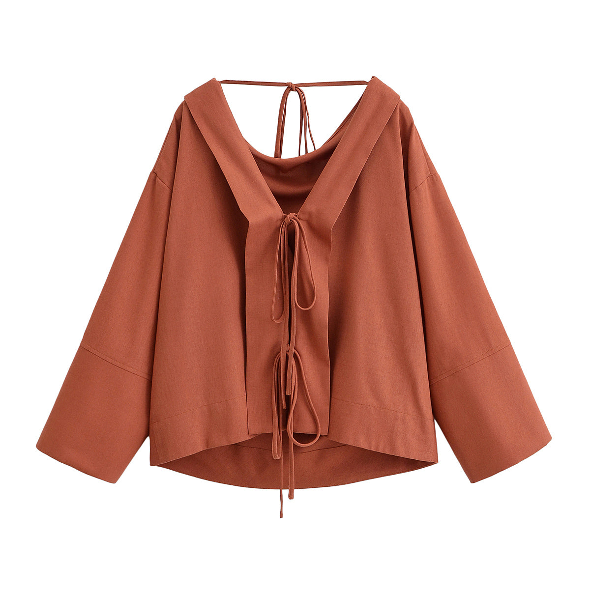 Women's Summer Women Street Personality Front Back Wearable Shirt