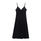 Women Clothing Embroidery Midi Sling Dress