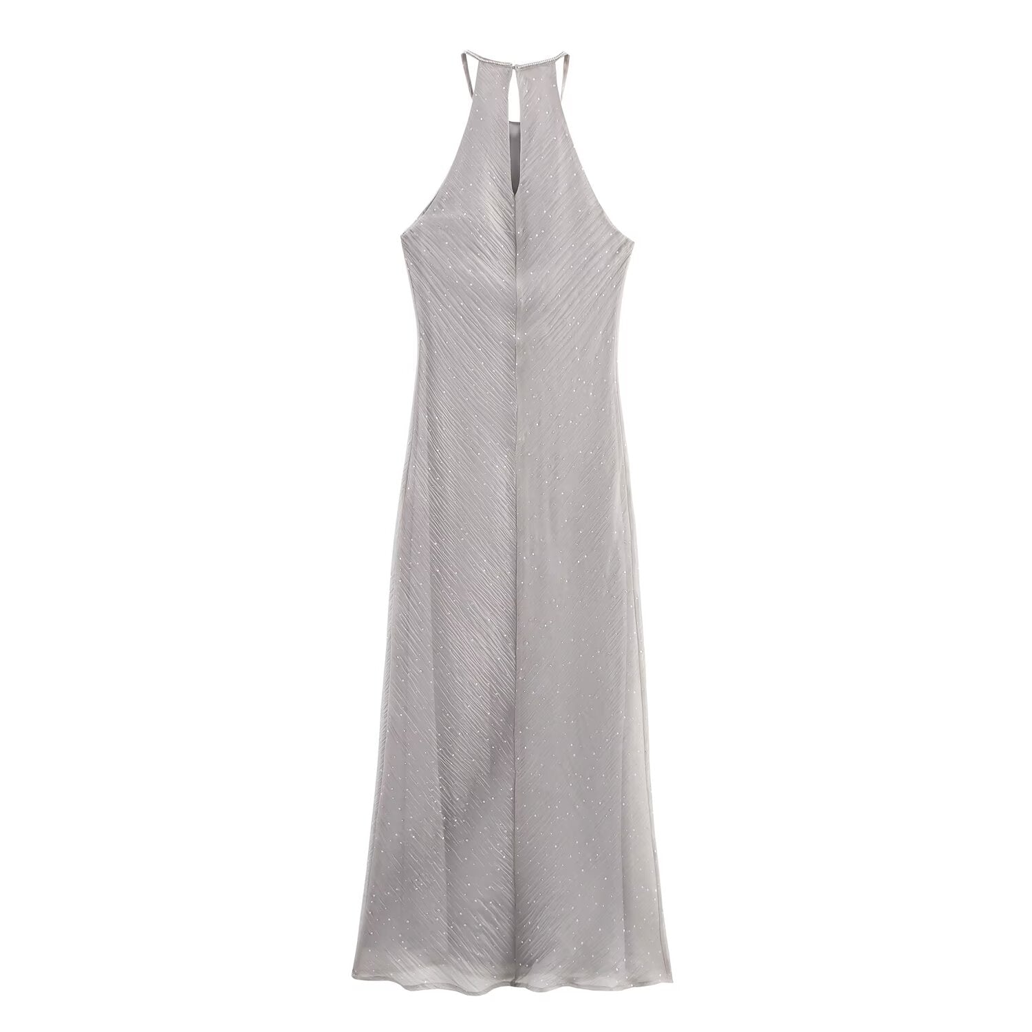 Women's French Swing Collar Sling Dress Women Summer High Grade Waist Tight Sheath Dress