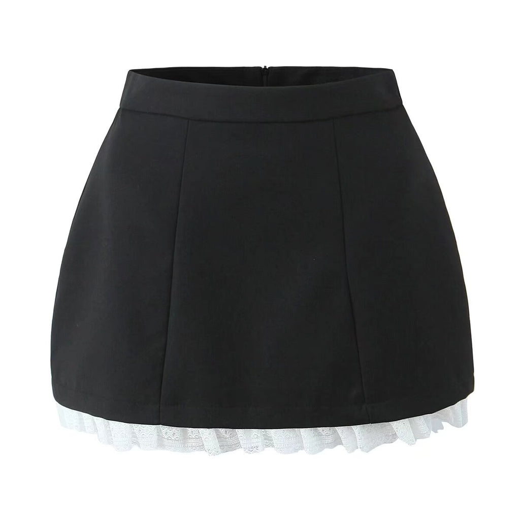 Classic Lace Stitching Bud Pettiskirt Skirt