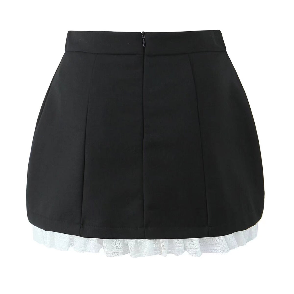 Classic Lace Stitching Bud Pettiskirt Skirt