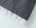 Classic Lace Stitching Bud Pettiskirt Skirt