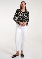 Women's Spring And Autumn Single Button Cardigan