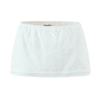 White skirt