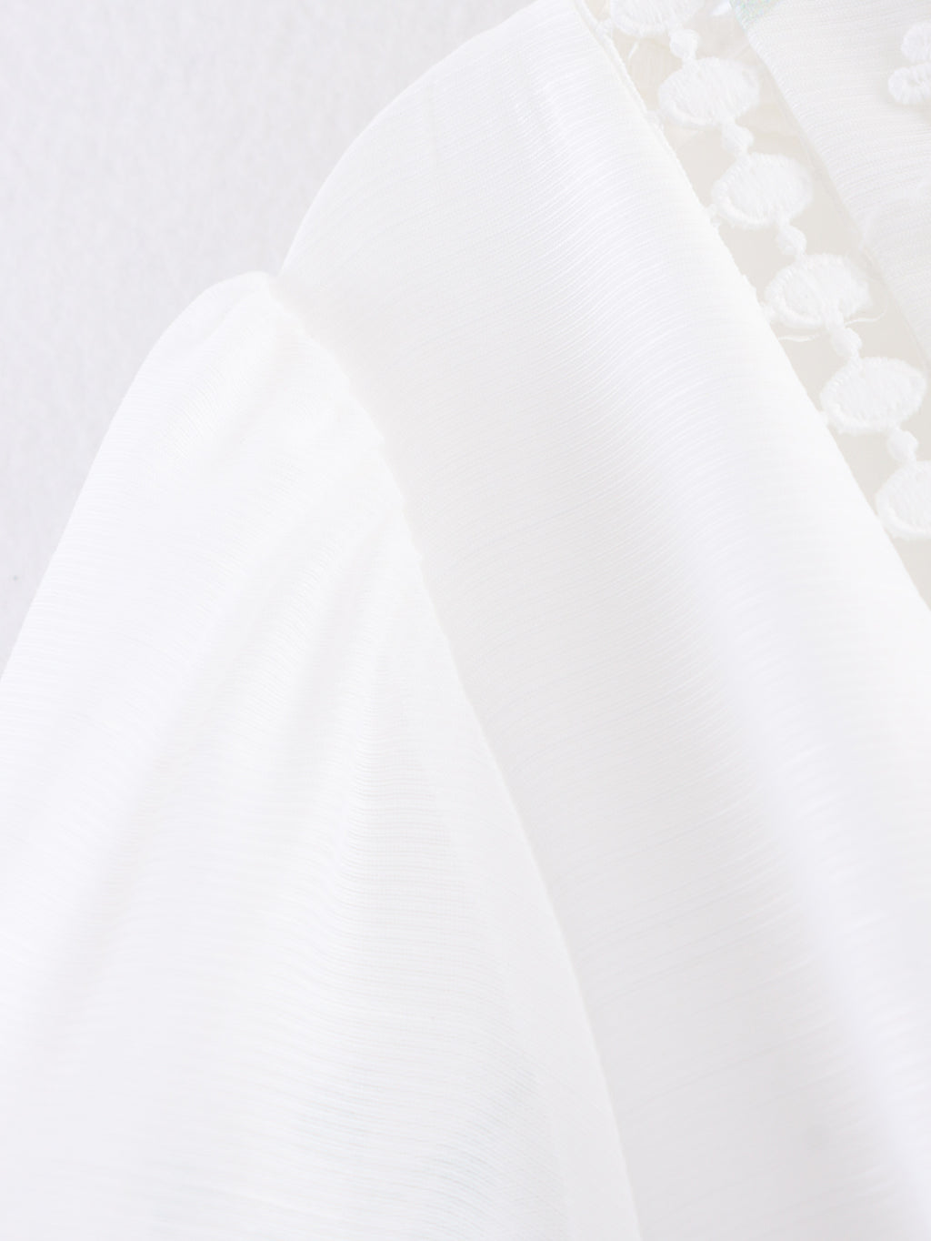 Women's Lace-Trim Oversized Swing Dress