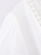 Women's Lace-Trim Oversized Swing Dress