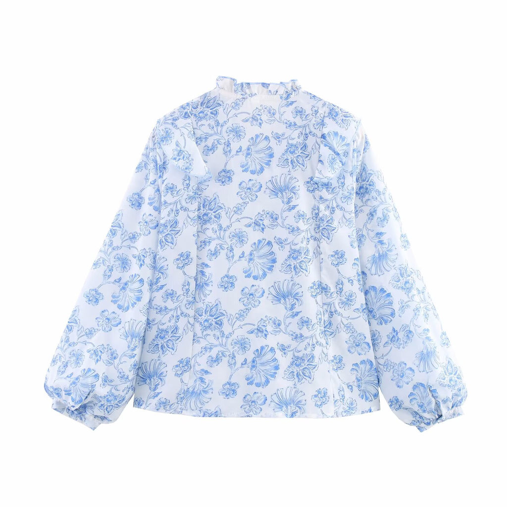 Women's Spring Long Loose Casual Niche Shirt Top